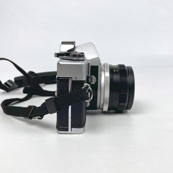 Minolta SR-1s Silver SLR 35mm Camera Bundle w/ Rokkor PF f/1.7 55mm Lens + More! - Picture 4 of 16